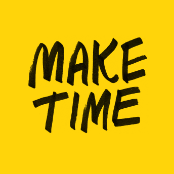Make Time square yellow black